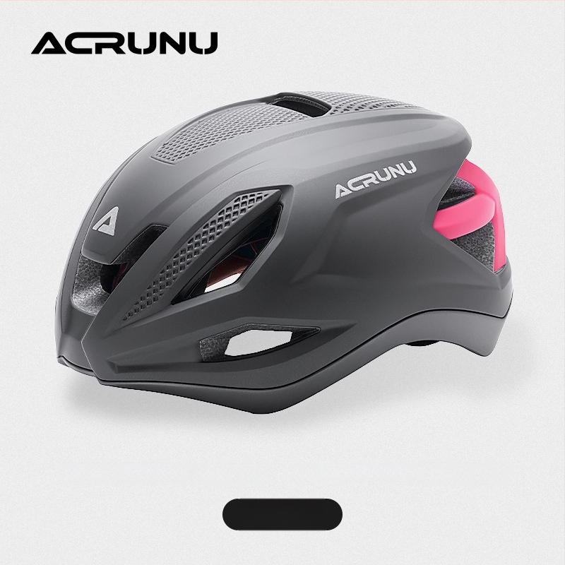 ACRUNU velosipēdu ķivere, integrēts viengabala dizains, plašs 3D regulējums, PC čaura + EPS putas, Universāla, 310 g