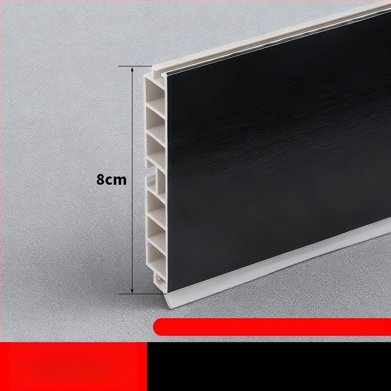 Aliuminio lydinio Kick Plate virtuvės spintelėms, plokščias šiuolaikinis minimalistinis stilius, modelis Kick Plate, prekės numeris 161, prekės ženklas bls/Baodisi