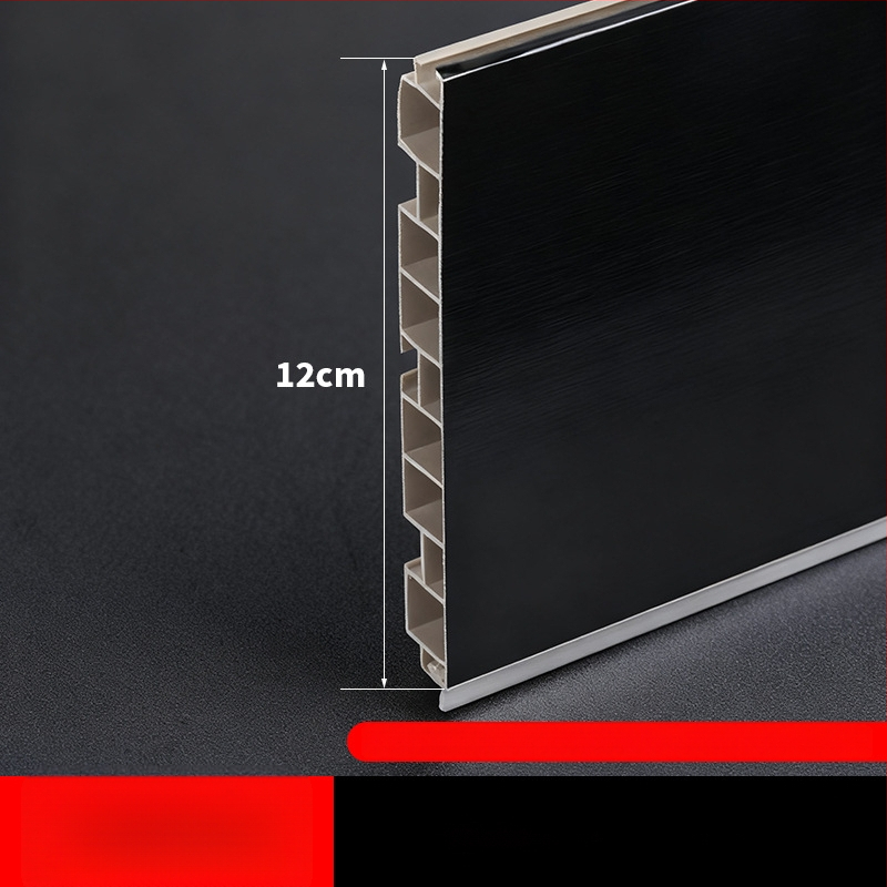 Aliuminio lydinio Kick Plate virtuvės spintelėms, plokščias šiuolaikinis minimalistinis stilius, modelis Kick Plate, prekės numeris 161, prekės ženklas bls/Baodisi