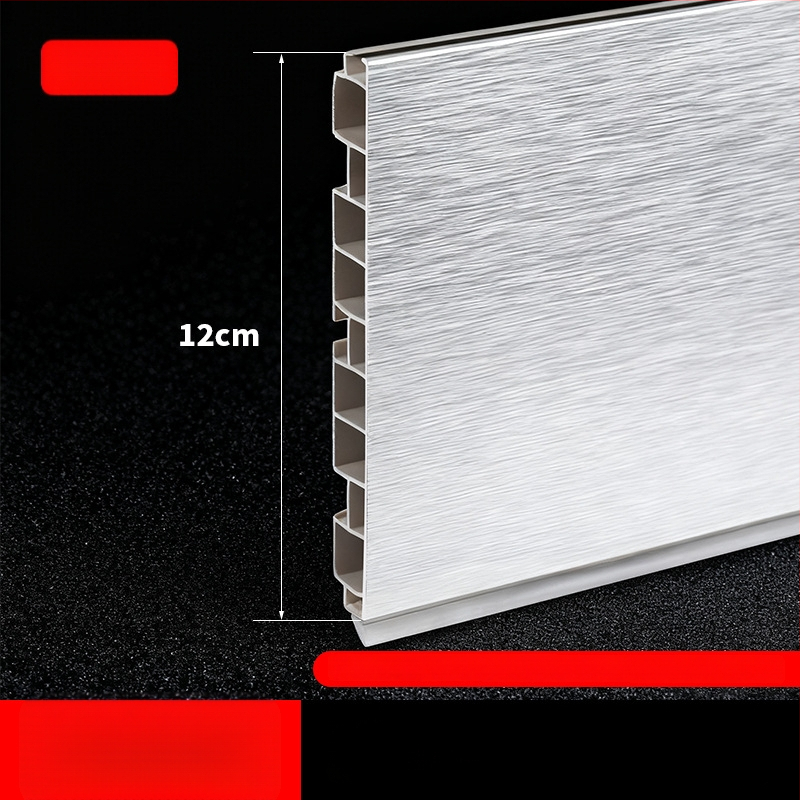 Aliuminio lydinio Kick Plate virtuvės spintelėms, plokščias šiuolaikinis minimalistinis stilius, modelis Kick Plate, prekės numeris 161, prekės ženklas bls/Baodisi