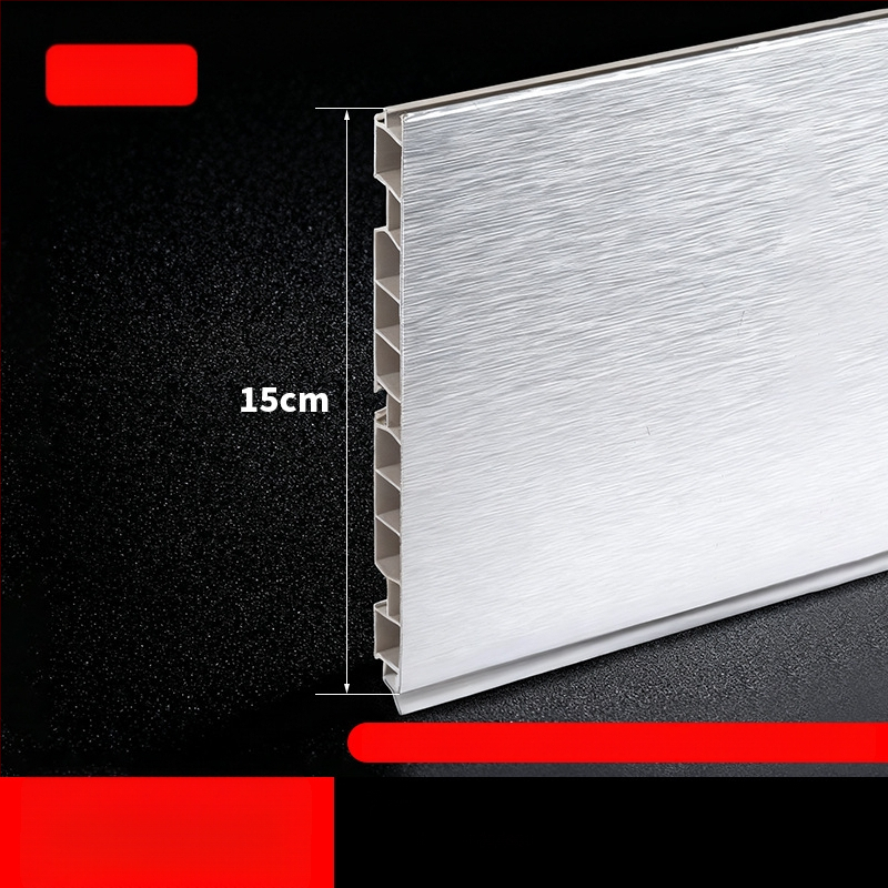 Aliuminio lydinio Kick Plate virtuvės spintelėms, plokščias šiuolaikinis minimalistinis stilius, modelis Kick Plate, prekės numeris 161, prekės ženklas bls/Baodisi