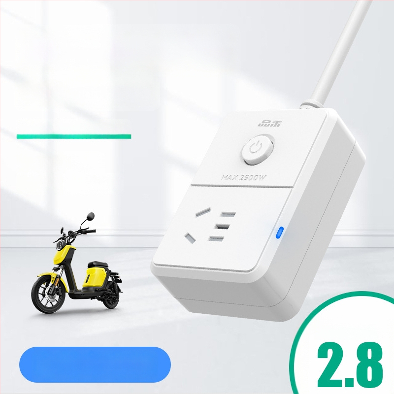 Pinhe EV įkrovimo apsauga – automatinis išjungimas, apsauga nuo įkrovimo pertekliaus, išmanus laikmatis, 10A, 220–250V AC, 2500W, CCC sertifikatas