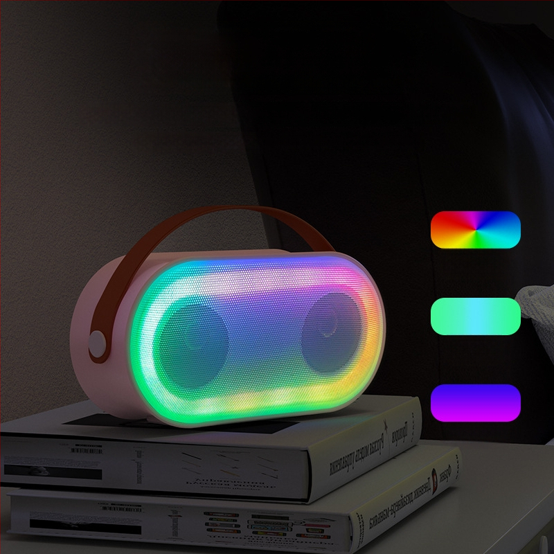 Bluetooth karaokes skaļrunis ar bezvadu mikrofoniem, 2 mikrofoni iekļauti, USB/TF atskaņošana, Bluetooth 5.3, 2000–4000 mAh akumulatora darbība, 6 stundu atskaņošana