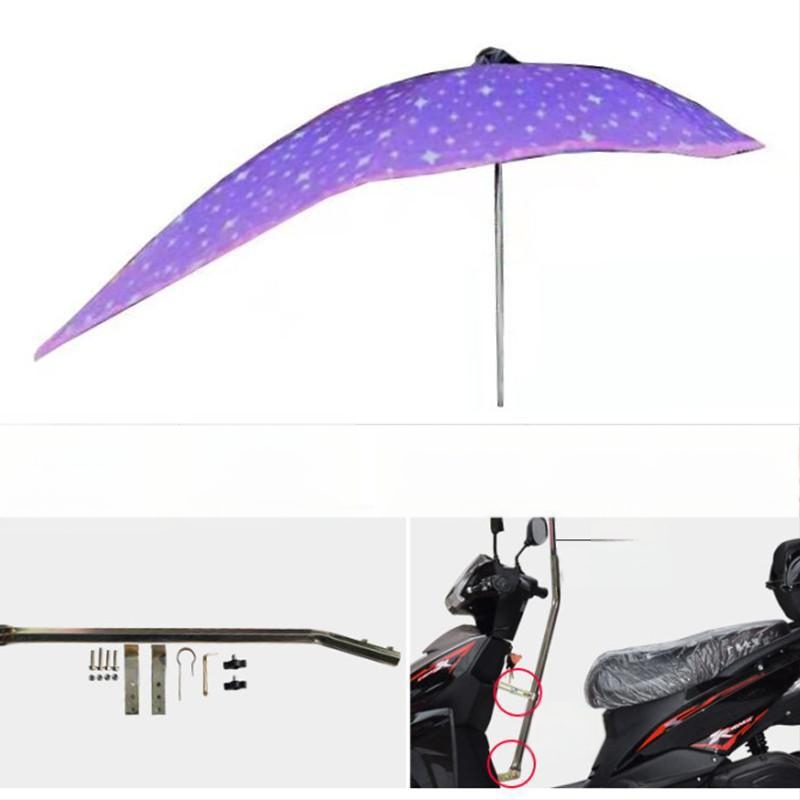 Išimamas UV apsaugos skydas elektrinėms transporto priemonėms – saulės skydas ir lietaus priegloba (UPF > 50)