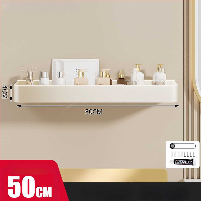 Police na kúpeľňu na uskladnenie – hliníková zliatina, sprejový náter, štvorcový tvar, nosnosť 30 kg, jednovrstvová alebo dvojvrstvová konštrukcia