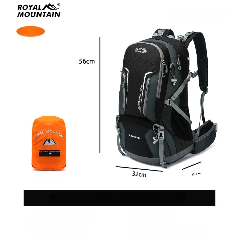 Royal Mountain matkakott - nailonist, hingav, veekindel, kulumisvastane, ergonoomiline kumer seljatugi