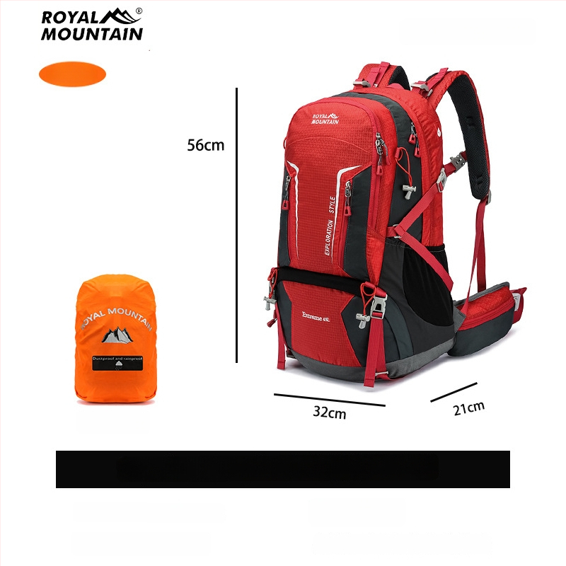 Royal Mountain matkakott - nailonist, hingav, veekindel, kulumisvastane, ergonoomiline kumer seljatugi