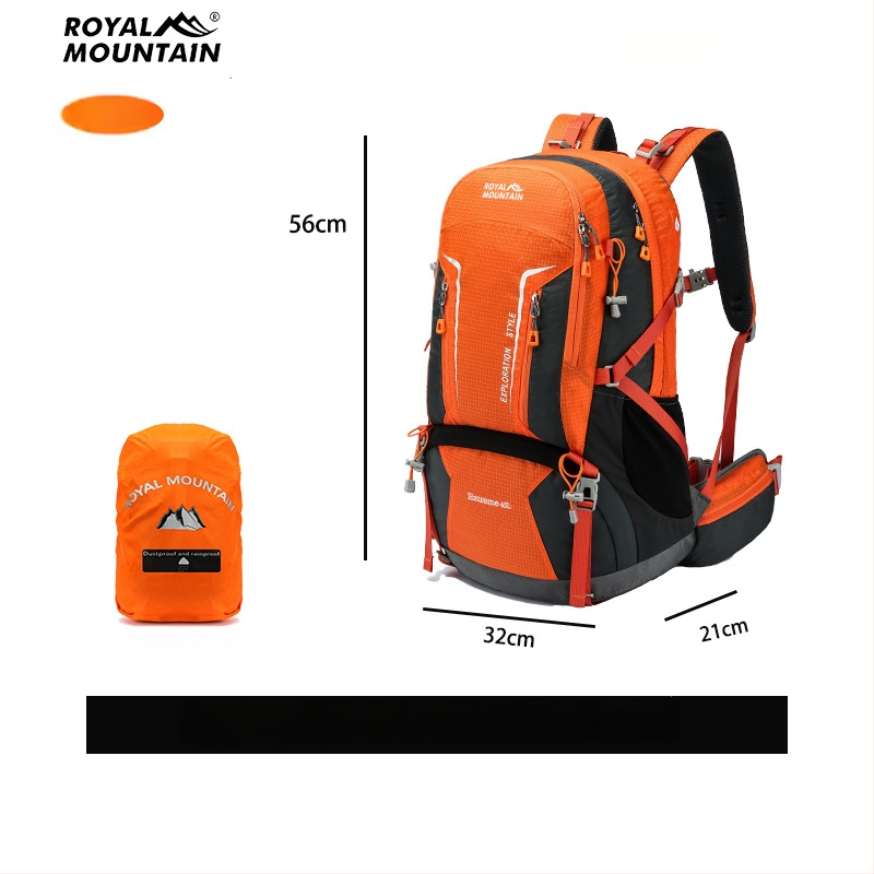 Royal Mountain matkakott - nailonist, hingav, veekindel, kulumisvastane, ergonoomiline kumer seljatugi