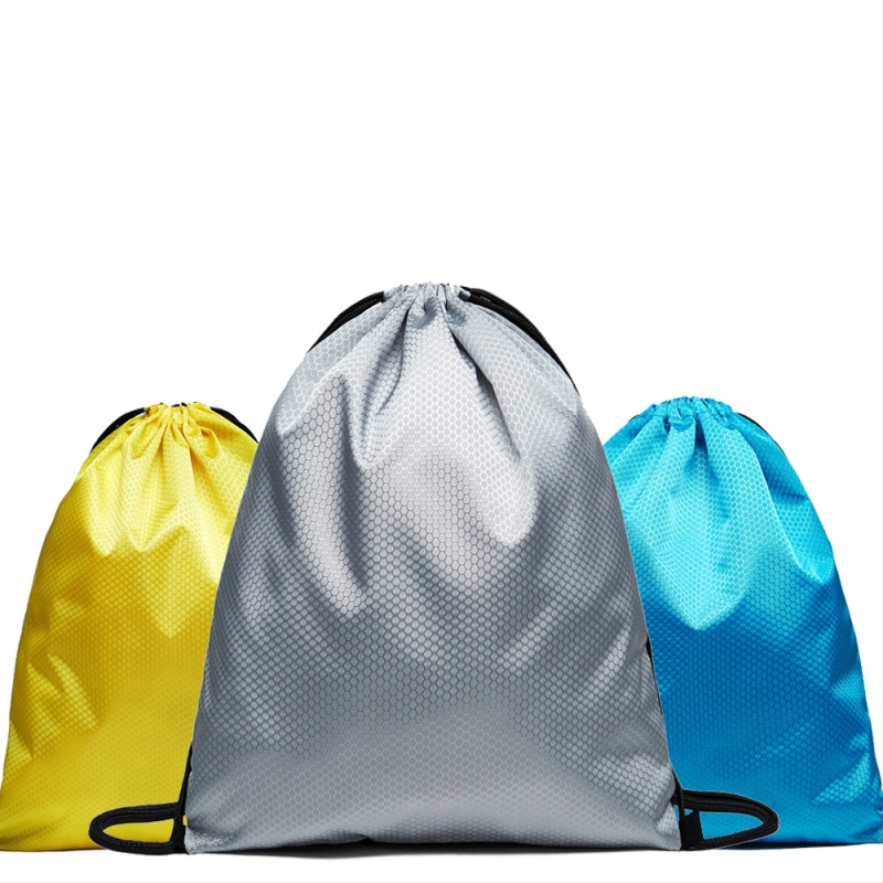 Zongheng raištelinė kuprinė sportui ir jogai, atspari vandeniui su apačios ir šoninėmis kišenėmis, dvigubos pečių petnešos vyrams ir moterims