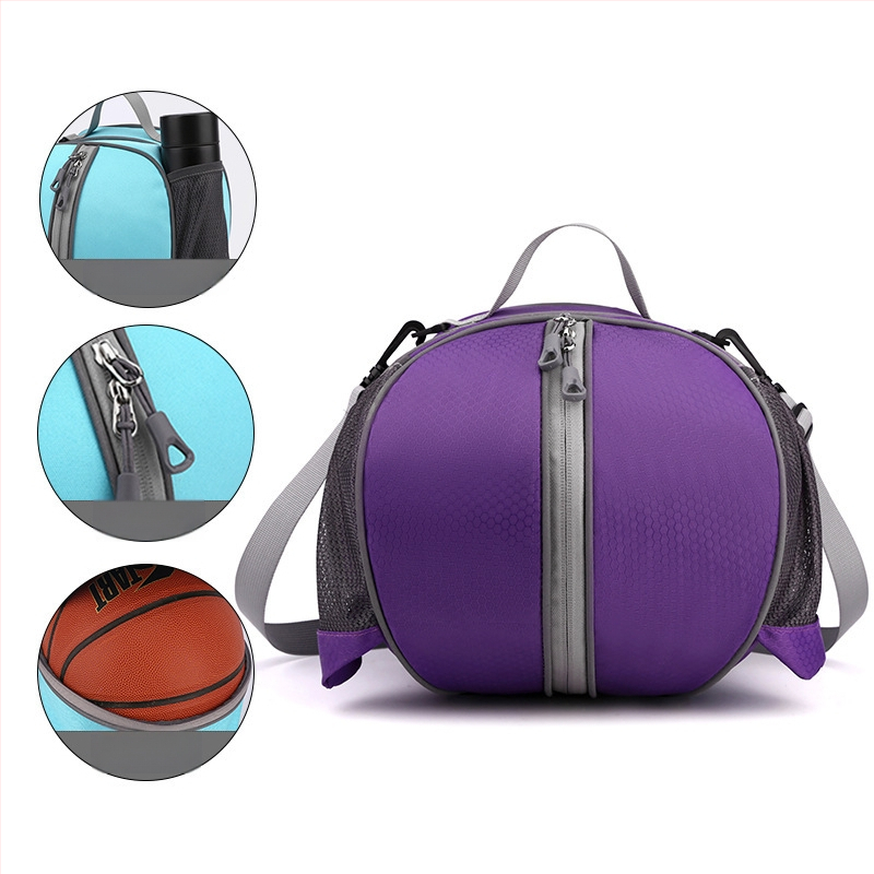 Krepšinio maišas su vienu/dviem pečių dirželiais, treniruočių sportinė kuprinė, Oxford audinys, spausdintas logotipas, Weika prekė, tinkama krepšiniui, futbolui ir tinkliniui