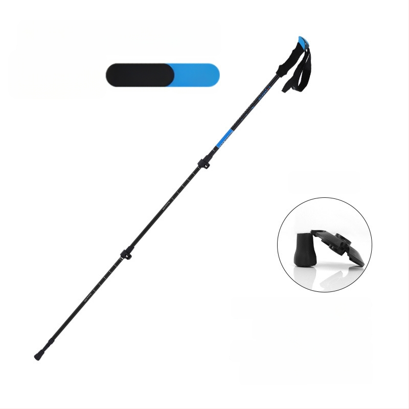 Žygio lazda Hike Mount 8009 – ultralengvas aliuminio lydinys, išorinis užraktas mechanizmas, svoris 270 g