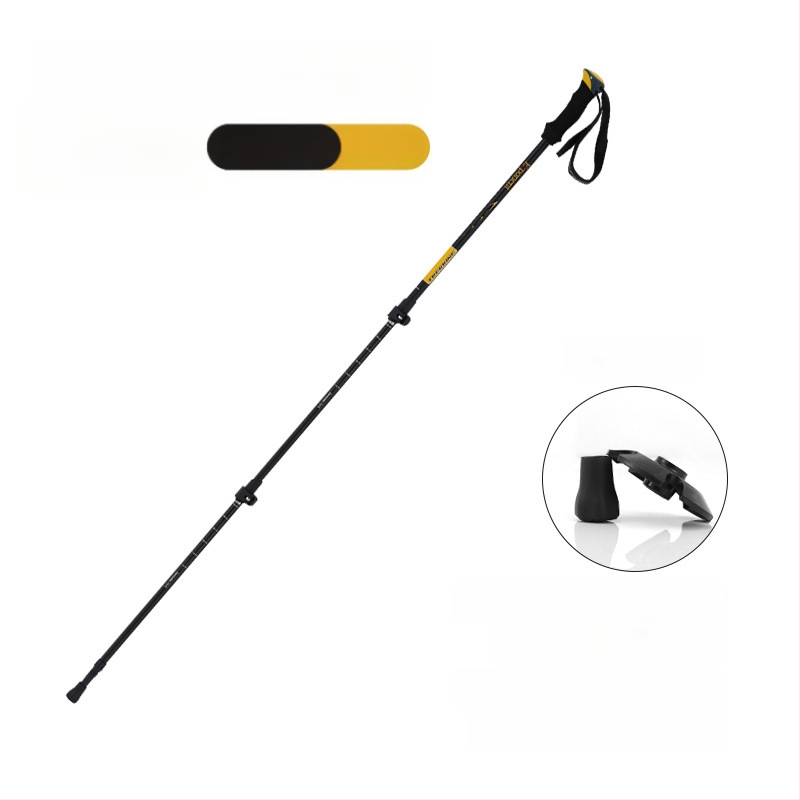 Žygio lazda Hike Mount 8009 – ultralengvas aliuminio lydinys, išorinis užraktas mechanizmas, svoris 270 g