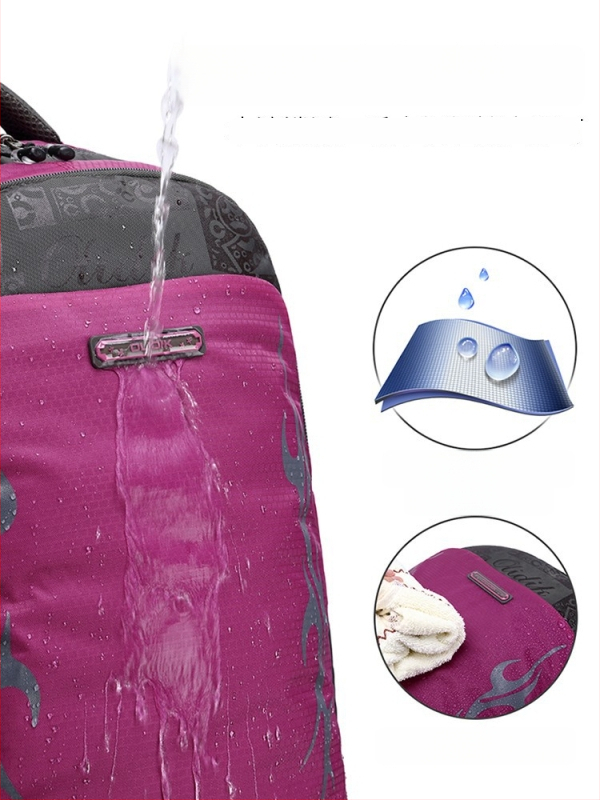 Matkakott, unisex, nailon, suur maht, hingav, selja kaitse