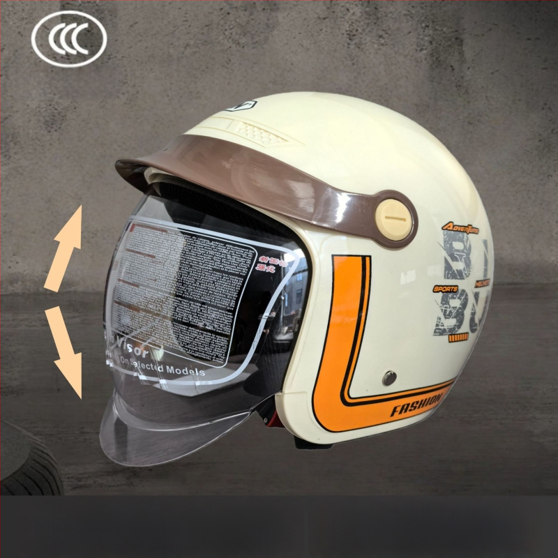 3/4 galvas aizsargs elektrotransportam – ABS, Mei'an MA009, universāls