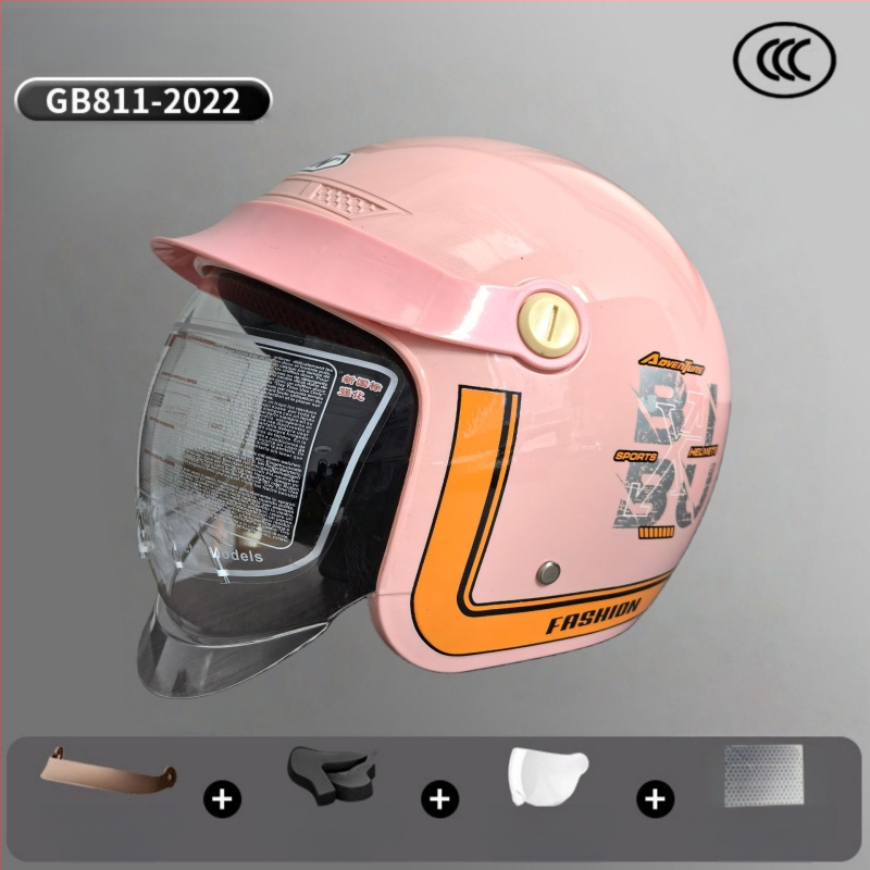 3/4 galvas aizsargs elektrotransportam – ABS, Mei'an MA009, universāls