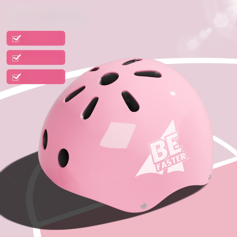 Bērnu riteņslidošanas aizsargu komplekts ar velosipēdu ķiveri (EPS; bērni; neitrāls dzimums; velosipēdu ķivere)