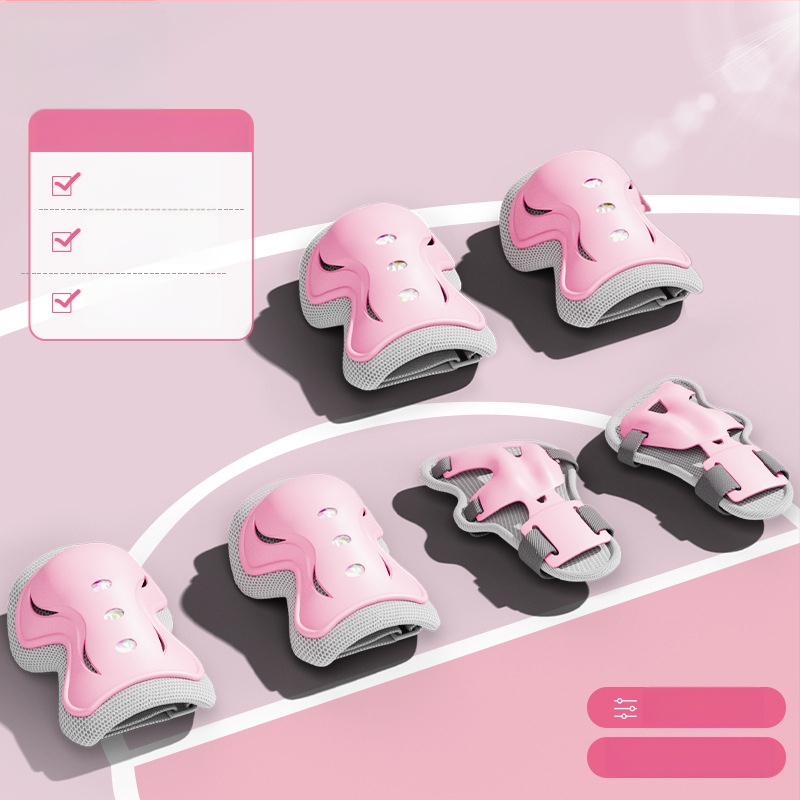 Bērnu riteņslidošanas aizsargu komplekts ar velosipēdu ķiveri (EPS; bērni; neitrāls dzimums; velosipēdu ķivere)