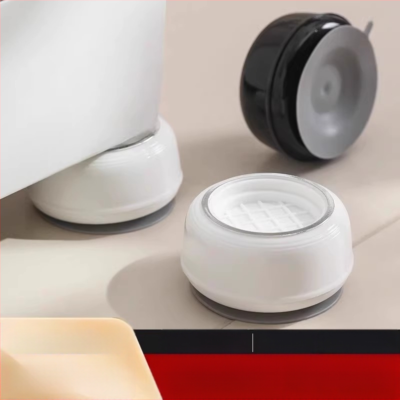 Skalbimo mašinos kojų pagalvėlės ir pagrindas | Universalus fiksuotas stovas laikiklis ir būgno pagalvėlė | Medžiaga: Plastikas; Neslystantis; Judantis; Be montavimo