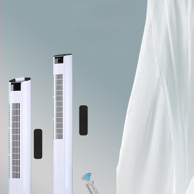 Be mentelių torinis ventiliatorius, 3 greičiai, nuotolinio valdymo, laikmatis 2–8 val., 50 W