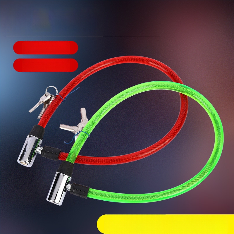 Oakman T01 plieninės vielos spyna elektriniam automobiliui, apsauga nuo vagystės, pritaikomas apdorojimas, naujas kinų stilius