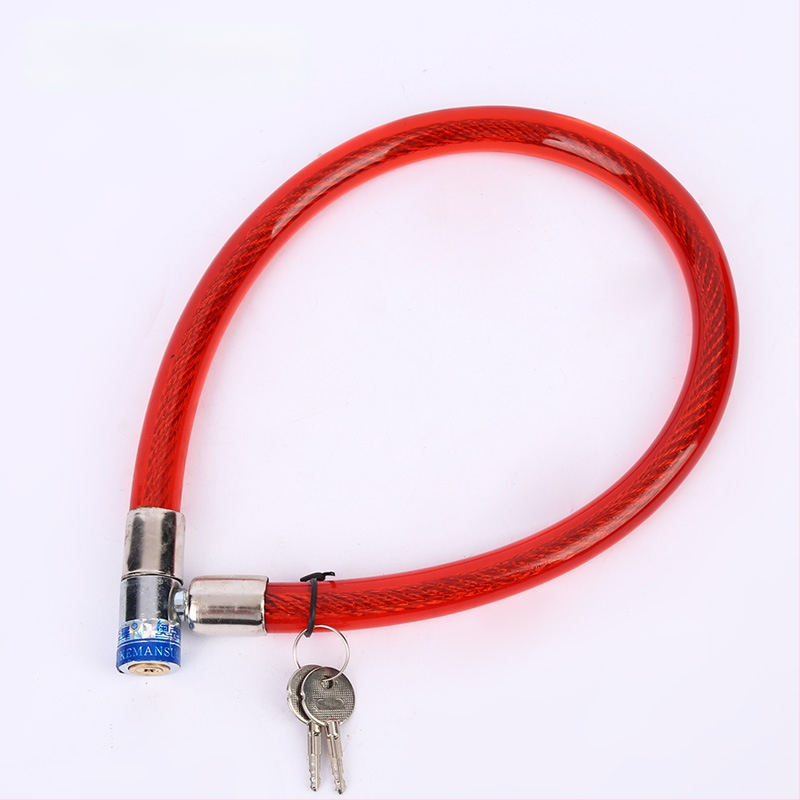 Oakman T01 plieninės vielos spyna elektriniam automobiliui, apsauga nuo vagystės, pritaikomas apdorojimas, naujas kinų stilius