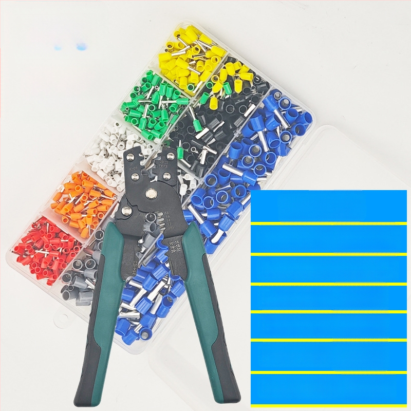 Weilian krimpt terminalas, Europos stiliaus vamzdinio tipo terminalas, iš anksto izoliuotas, dėžutėje pakuotas rinkinys