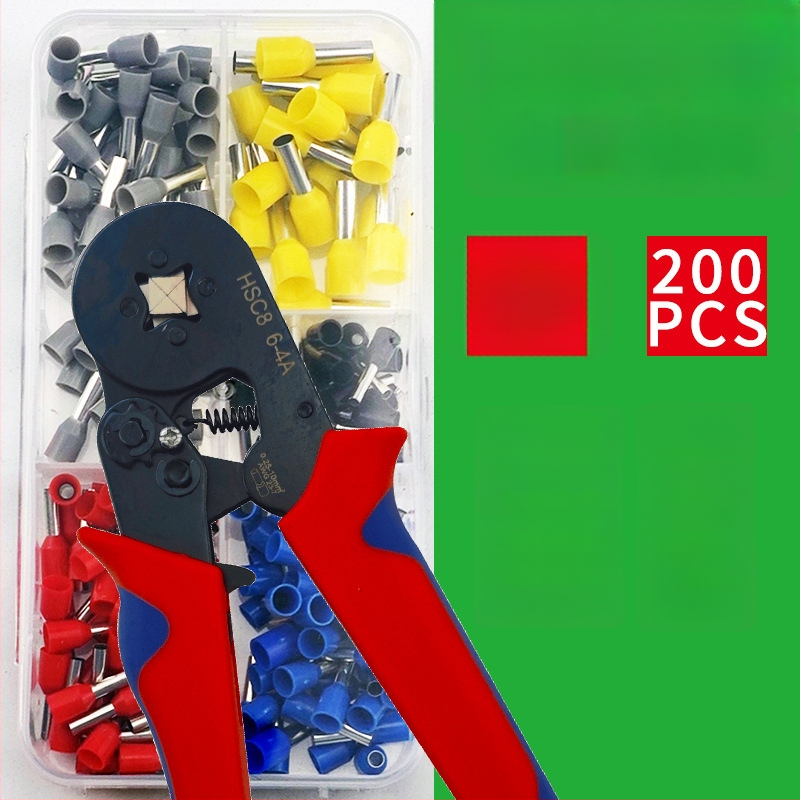 Weilian krimpt terminalas, Europos stiliaus vamzdinio tipo terminalas, iš anksto izoliuotas, dėžutėje pakuotas rinkinys