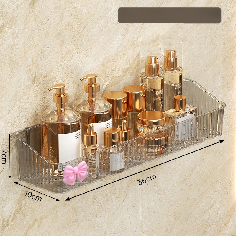 Plastikinis sieninis vonios laikiklis, 1 lygis, modelis -985