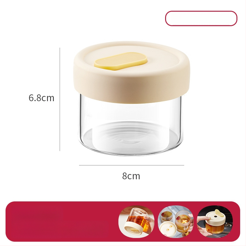 Aukštos borosilikatinio stiklo cilindrinė sriubos laikymo dėžutė su spaustu logotipu ir pritaikymu