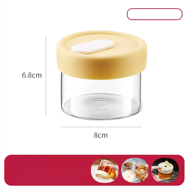 Aukštos borosilikatinio stiklo cilindrinė sriubos laikymo dėžutė su spaustu logotipu ir pritaikymu