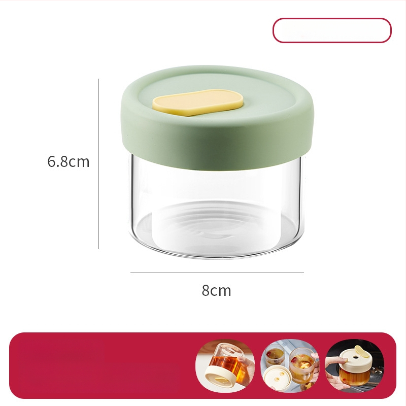 Aukštos borosilikatinio stiklo cilindrinė sriubos laikymo dėžutė su spaustu logotipu ir pritaikymu