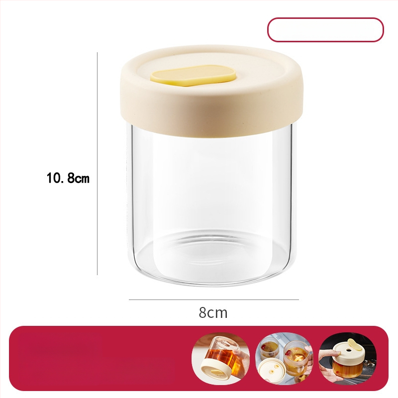 Aukštos borosilikatinio stiklo cilindrinė sriubos laikymo dėžutė su spaustu logotipu ir pritaikymu