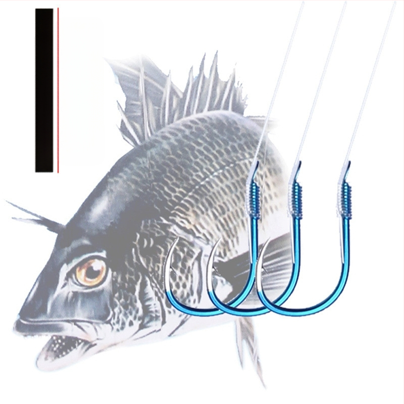 Romano āķis ar auklu Nr. 6, jūras makšķerēšana no laivas