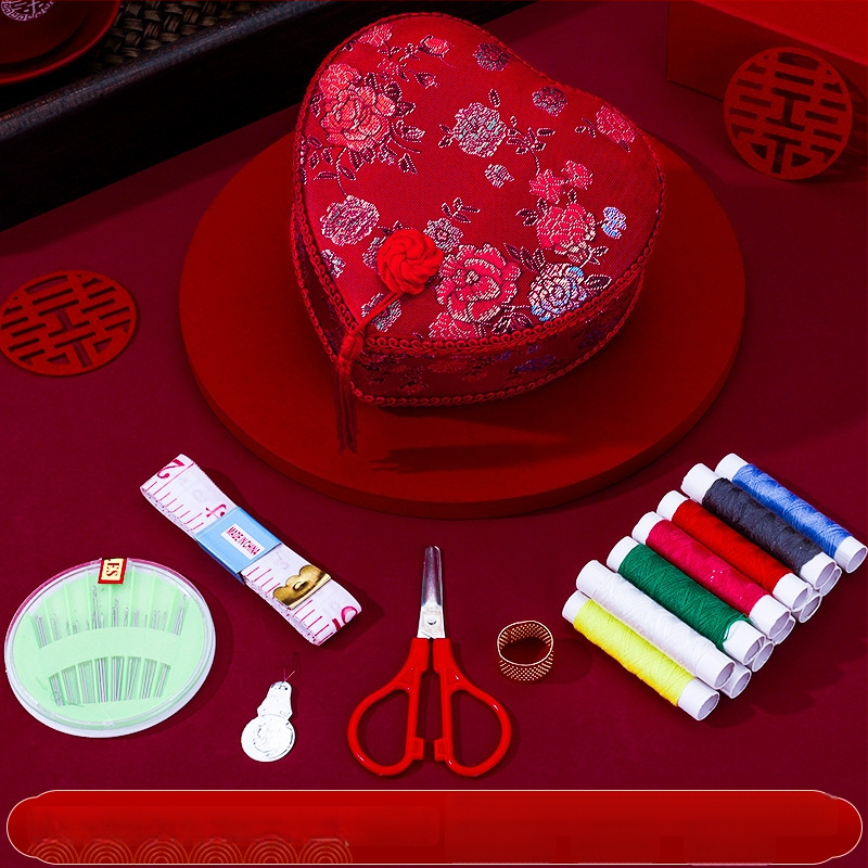 Adatų dėžutė – vestuvėms komplektas, apvalių adatų saugojimui, mielas stilius, modelis F969T6765M6HTS