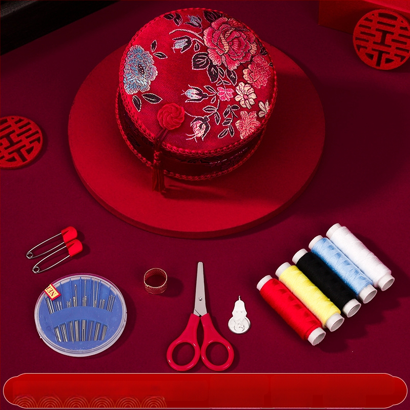 Adatų dėžutė – vestuvėms komplektas, apvalių adatų saugojimui, mielas stilius, modelis F969T6765M6HTS