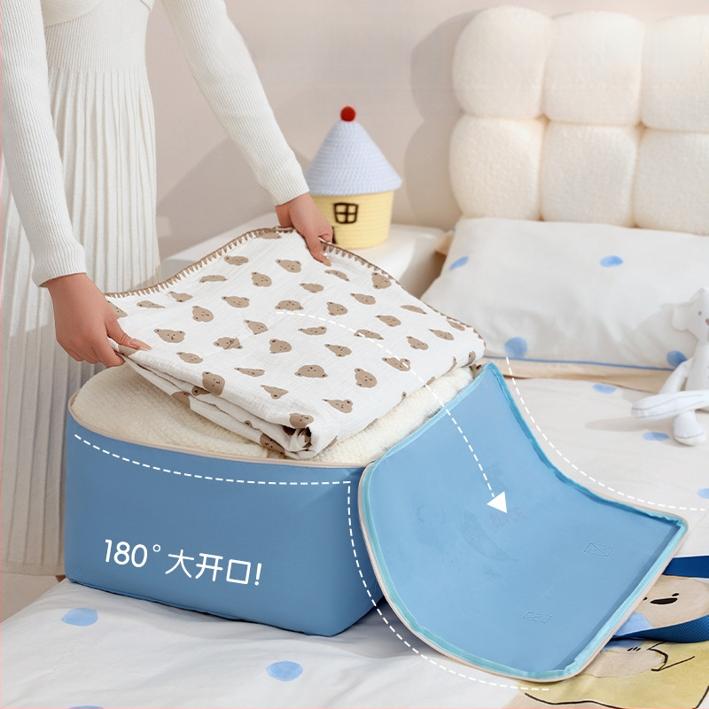 Guļammaisu uzglabāšanas soma bērnudārzam - Poliesteris, 56-75 L, Anime raksts, Mājas uzglabāšana