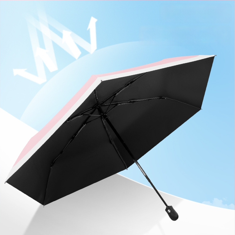 Ultra lengvas sulankstomas skėtis su automatinio atidarymo, pusautomatinio uždarymo, 6 rėmo dalių lydinio rėmas, plieninis kotas, 30D ultra plonas lipdytas audinys