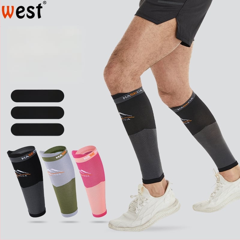 Maxda Protecții gambe compresive pentru alergare – Nylon; Adulți; 200 buc.