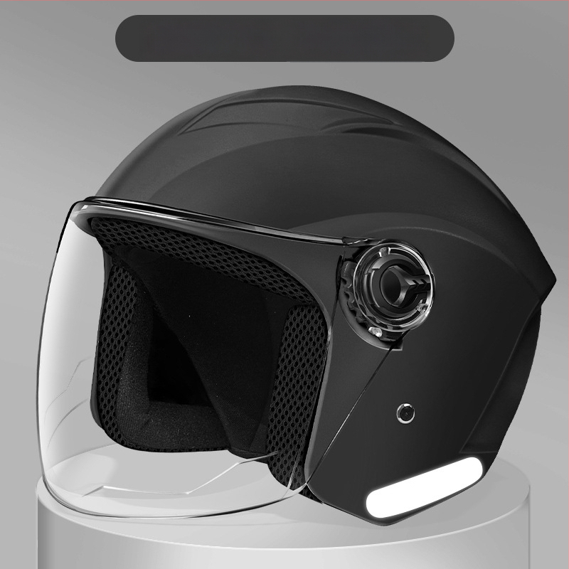 JDTK ABS pusgalvio šalmas elektriniam transportui GB811-2022B – suaugusiems, visus metų laikus, miesto vairavimui, atspari lietui