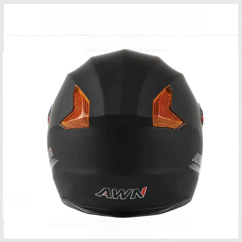 AWN 3/4 šalmas su dvigubomis vizierėmis, ABS medžiaga, 3C sertifikatas, visų sezonų naudojimui, skirtas elektrinėms transporto priemonėms ir kasdieniams važiavimams