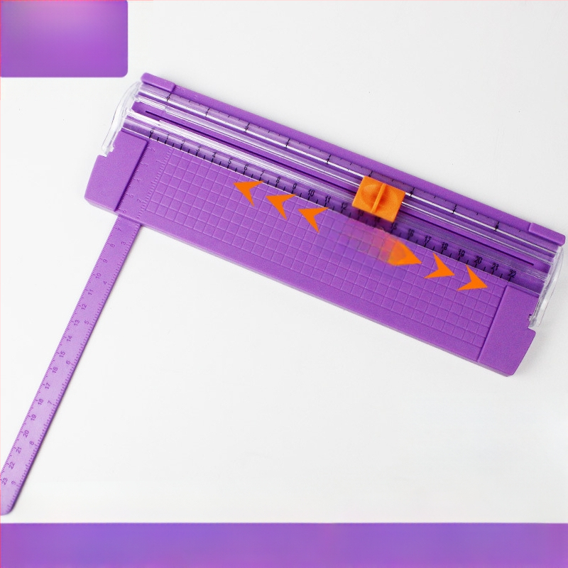 Huiding tăietor de hârtie din plastic, manual, model 1056/1057, pentru hârtie fotografică