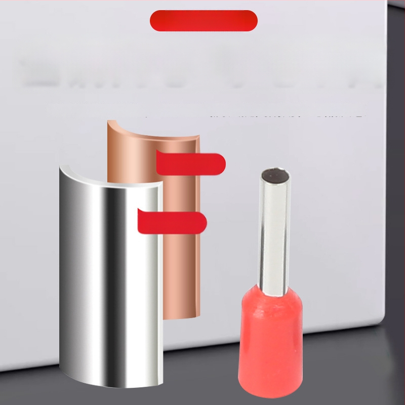 National Open VE trubkový typ predizolovaný terminál s mosadzovým vnútorným jadrom