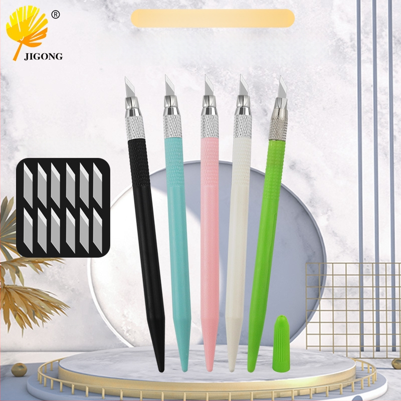 Joist Sada DIY gravírovania a vyrezávania: gumová pečiatka, nožík na vyrezávanie papiera, vyrezávací nôž, filmový nôž, súprava gravírovacích pier