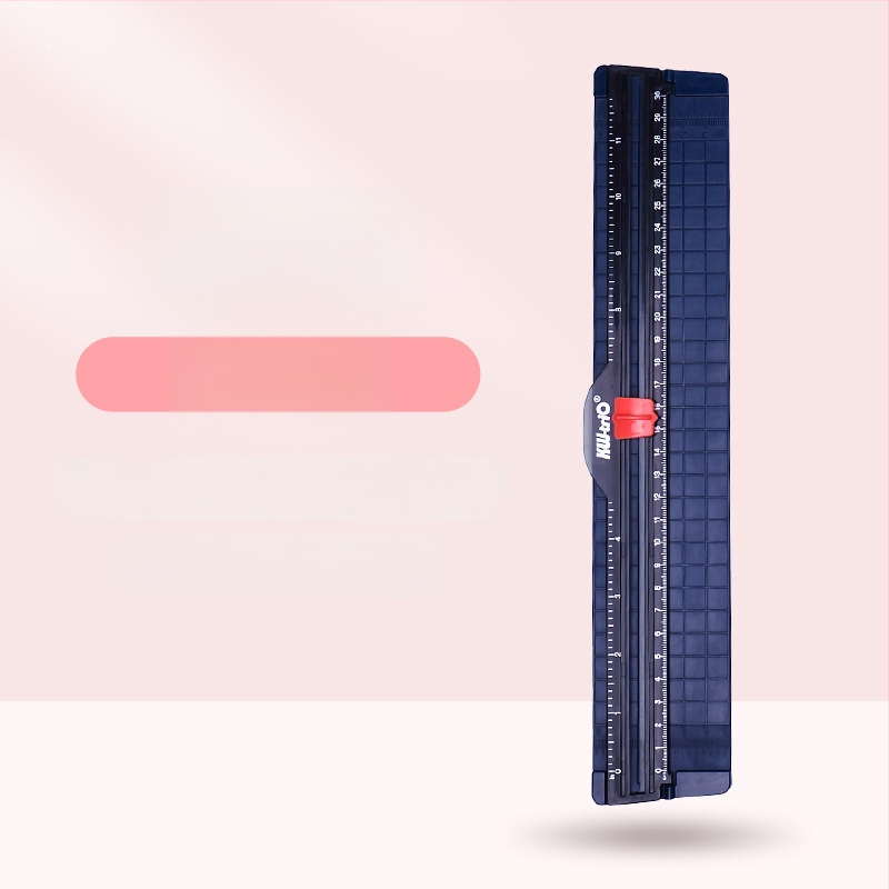KW-TRIO 13831 Tăietor de hârtie, din plastic, ușor, compact, portabil DIY