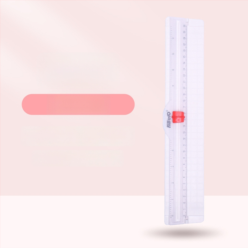 KW-TRIO 13831 Tăietor de hârtie, din plastic, ușor, compact, portabil DIY