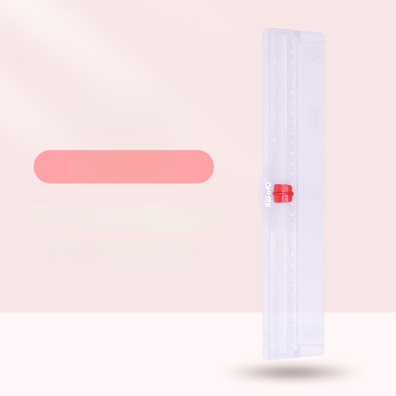 KW-TRIO 13831 Tăietor de hârtie, din plastic, ușor, compact, portabil DIY