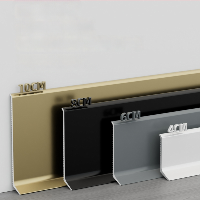 Aliuminio lydinio lipnioji apdailos plokštė – be gręžimo, klijavimas, plokščias modernus minimalistinis stilius