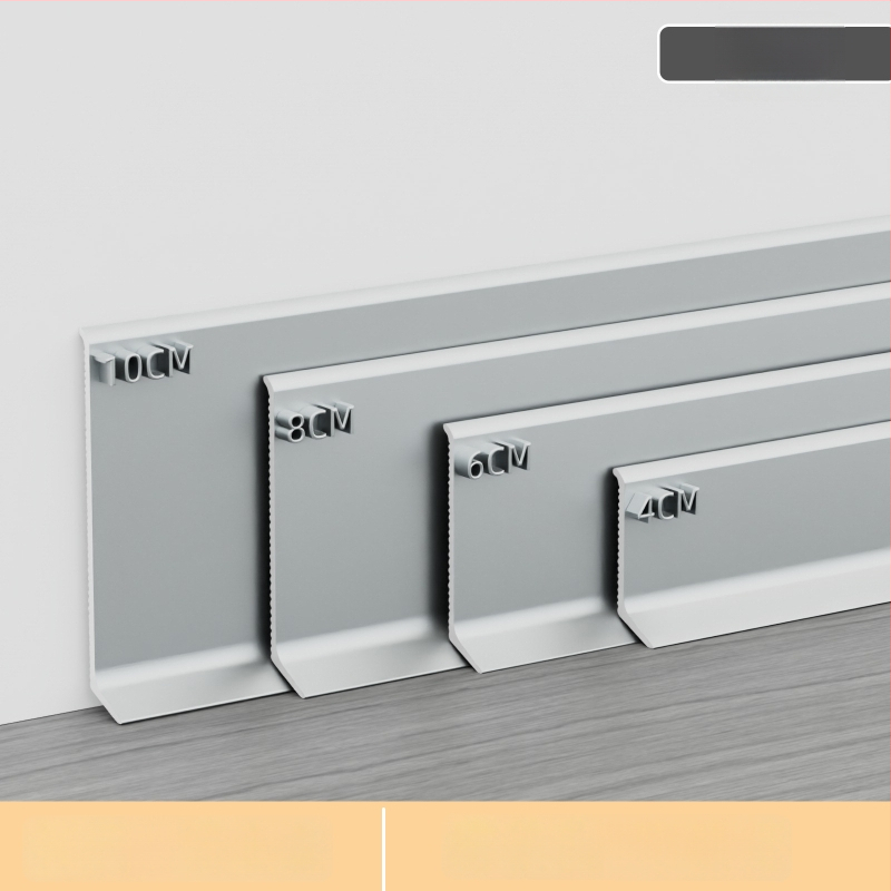 Aliuminio lydinio lipnioji apdailos plokštė – be gręžimo, klijavimas, plokščias modernus minimalistinis stilius