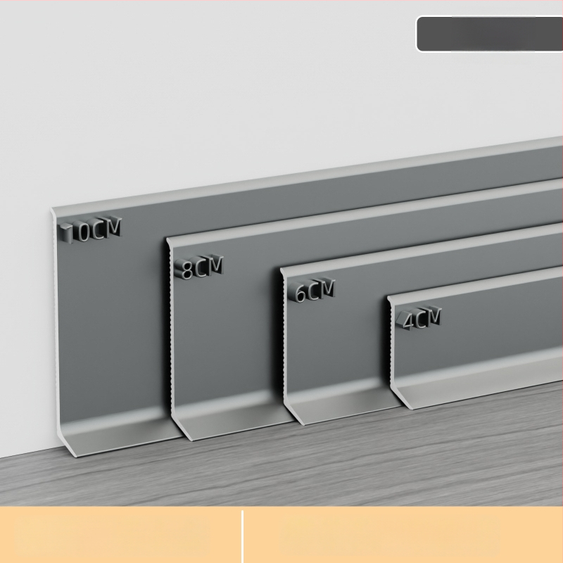 Aliuminio lydinio lipnioji apdailos plokštė – be gręžimo, klijavimas, plokščias modernus minimalistinis stilius