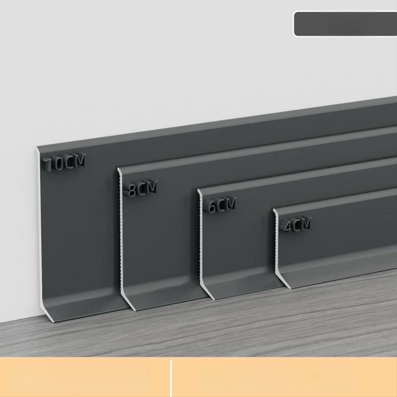 Aliuminio lydinio lipnioji apdailos plokštė – be gręžimo, klijavimas, plokščias modernus minimalistinis stilius